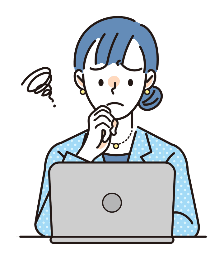 悩んでいる女性